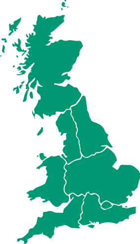 Unfortunatly Your Browser Doesn't Support Svg - Uk Map Regions Vector (284x493)