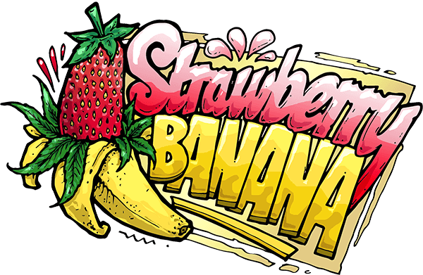 Strawberry Banana Grape Feminised Seeds From Seedsman - Strawberry Banana Kush Leafly (600x391)