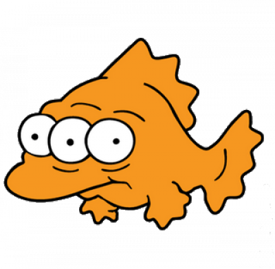 I Wouldn't Worry - Simpsons Fisch Drei Augen (400x391)