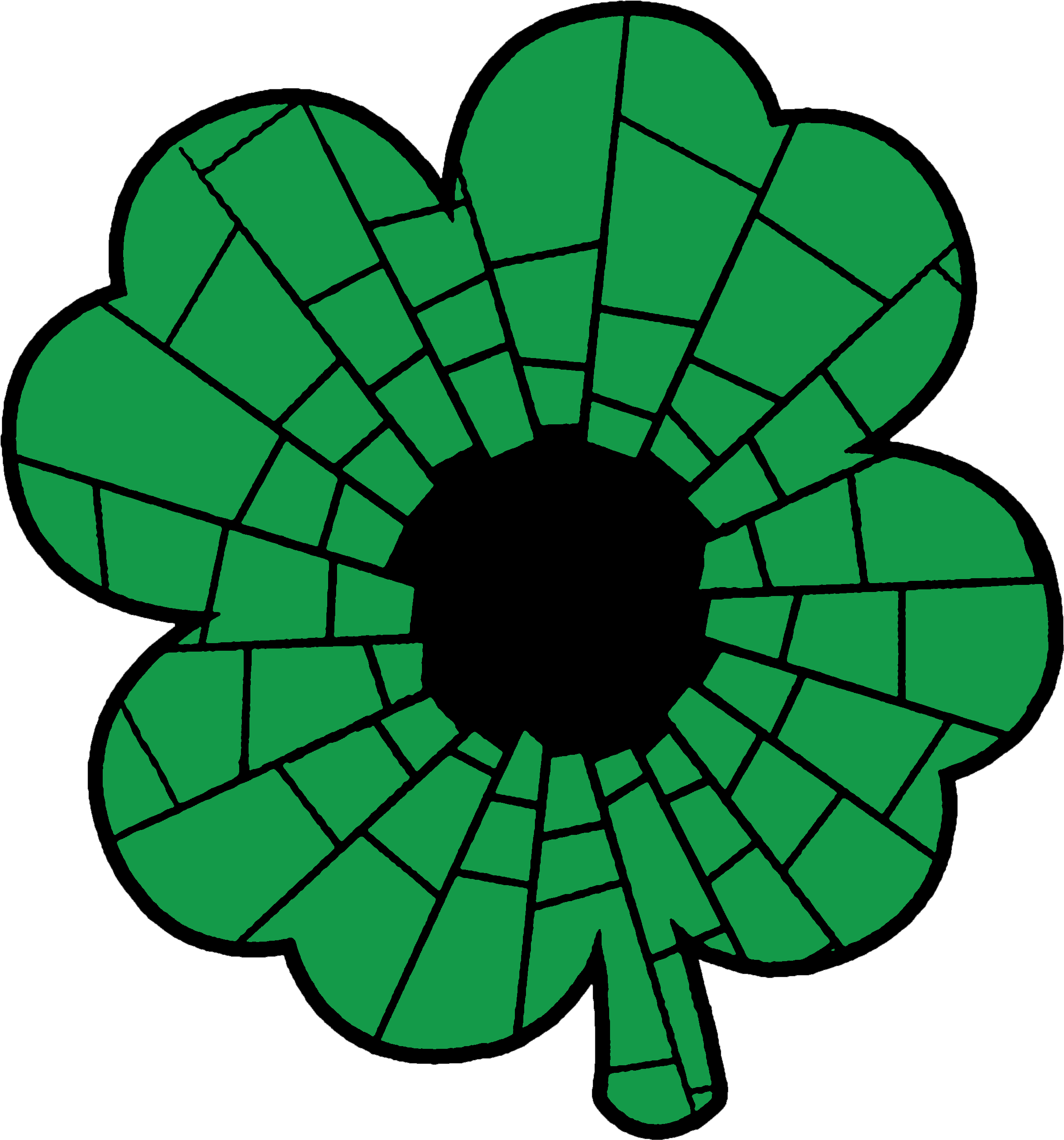 Clover T Shirt Template Copy 1 Small - Luck (2400x3200)