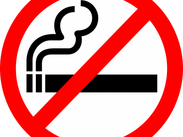 No Smoking Clipart Side Effect Drug - Health And Safety No Smoking (640x480)