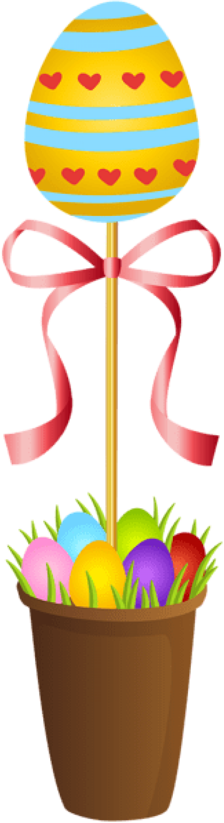 Easter Egg Decor Png - Easter Egg Decor Png (481x1695)