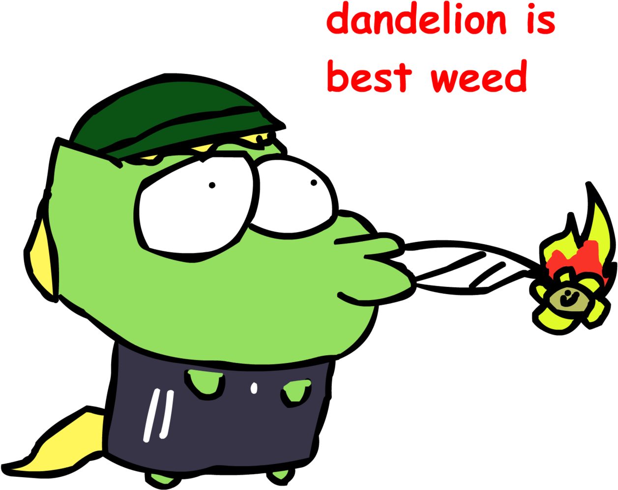 Riddleoflightning, Beanie, Drugs, Hat, Marijuana, Oc, - Cartoon (1257x1024)