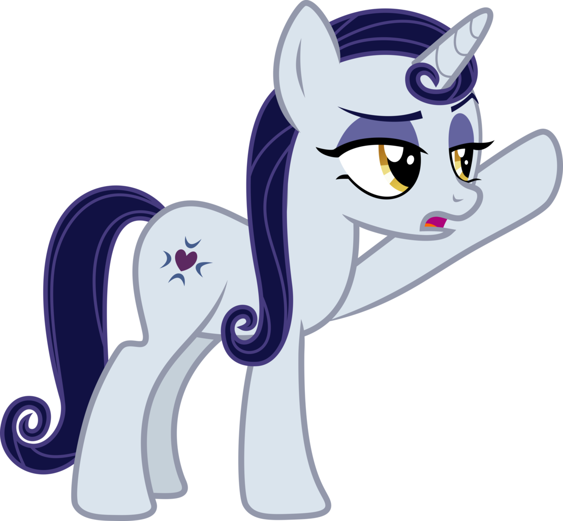 Artist Aethon Female Goth Pony Mare - Mlp Moonlight Raven Vector (1108x1024)