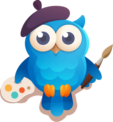Prescholars Nursery Education Owl Icon - Prescholars Nursery Education Owl Icon (368x396)