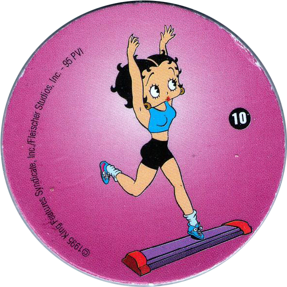 Betty Boop 10 Betty Boop Keep Fit Stepping - Long-distance Running (600x600)