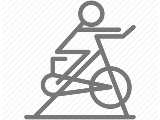 Exercise Bench Clipart Spin Bike - Spin Class Clipart Transparent (640x480)