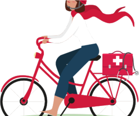 Travel Insurance Clipart Health Service - Hybrid Bicycle (640x480)