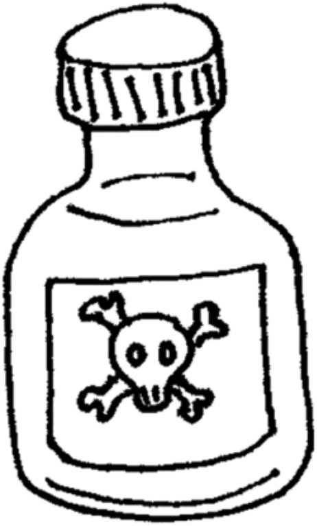 Poison Sketch - Line Art (499x800)