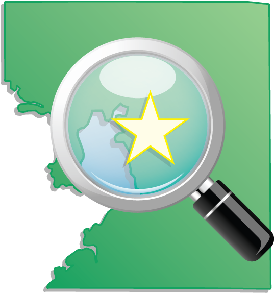 Hillsborough County Map - Circle (576x576)