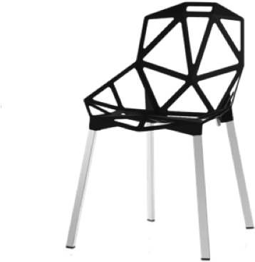 Magis Chair One Png (579x374)