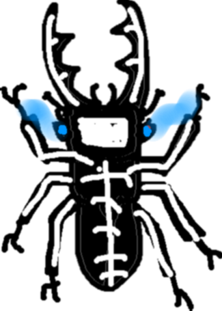 Skele-ton Of Beetle - Skele-ton Of Beetle (325x455)