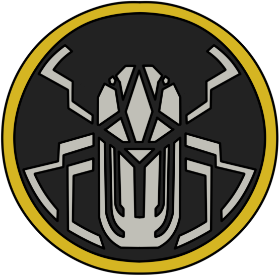 Kr T-oo Scarab Bettle Medal By Pedrovg - Emblem (572x558)