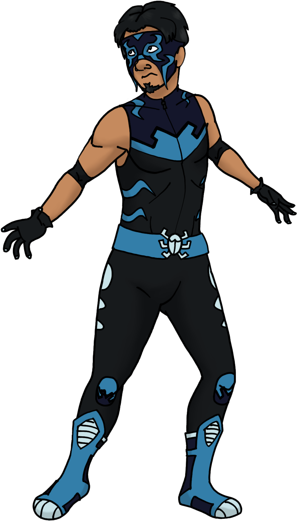 The Latest Lucha League Member - Cartoon (1014x1722)
