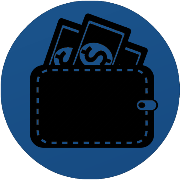 One Time Donation Icon - Circle (600x600)