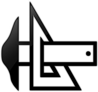 Architect Tools Icon Black - Hand Drafting Logo Png (512x512)