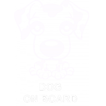 Adesivo Bimbo A Bordo Dog On Board - Puppy Dog Cartoon Png (360x360)