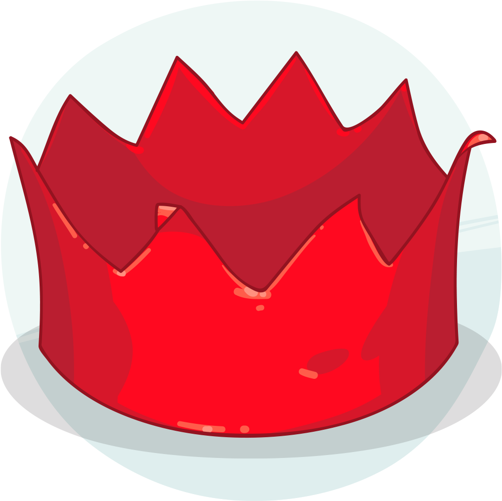 Find Near Me - Blue And Purple Party Hat (1024x1024)