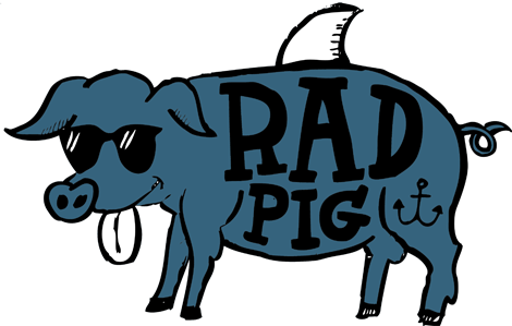 Get Rad And Come Back Soon - Domestic Pig (470x299)