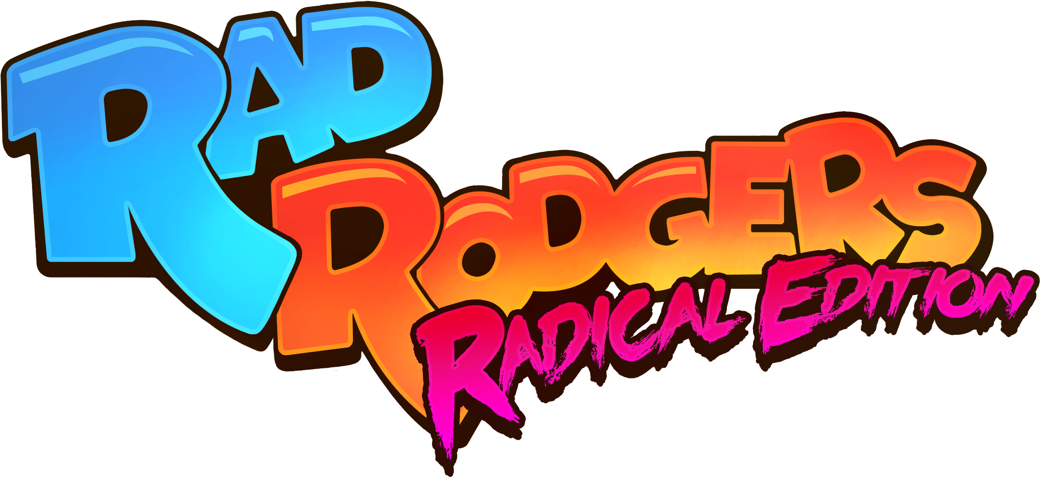 Fight Alongside Or Against Buddies In Radical Edition's - Rad Rodgers Radical Edition Logo Png (2200x1000)