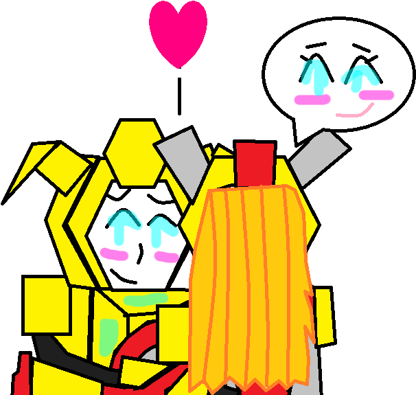 Grown Up Bumblebee Hugs His Mother By G1bfan - Grown Up Bumblebee Hugs His Mother By G1bfan (679x582)