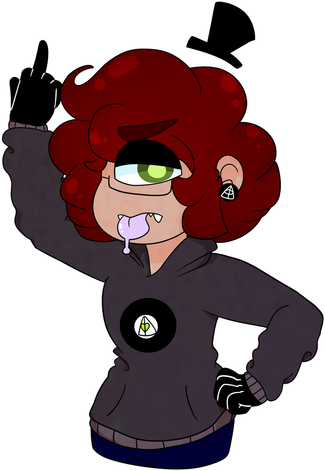 [c] Flip Off, Nerd By Captaiin-flora On Deviantart - Cartoon (819x976)