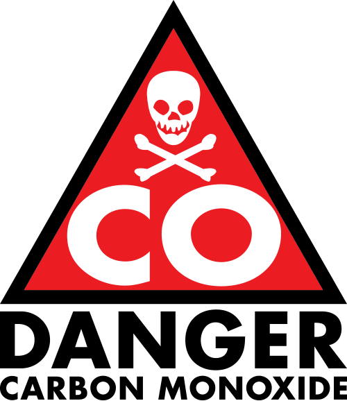 Carbon Monoxide Is Created From The Burning Of Carbon-based - Carbon Monoxide Is Created From The Burning Of Carbon-based (500x578)