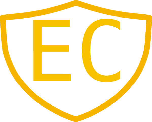 Short Shield Gold Clip Art At Clker - Circle (600x481)