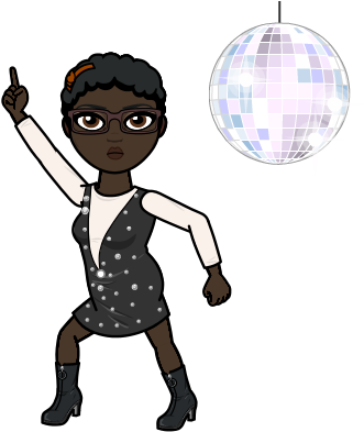 Sorry I Missed You Clipart - Bitmoji Dance No Background (396x398)
