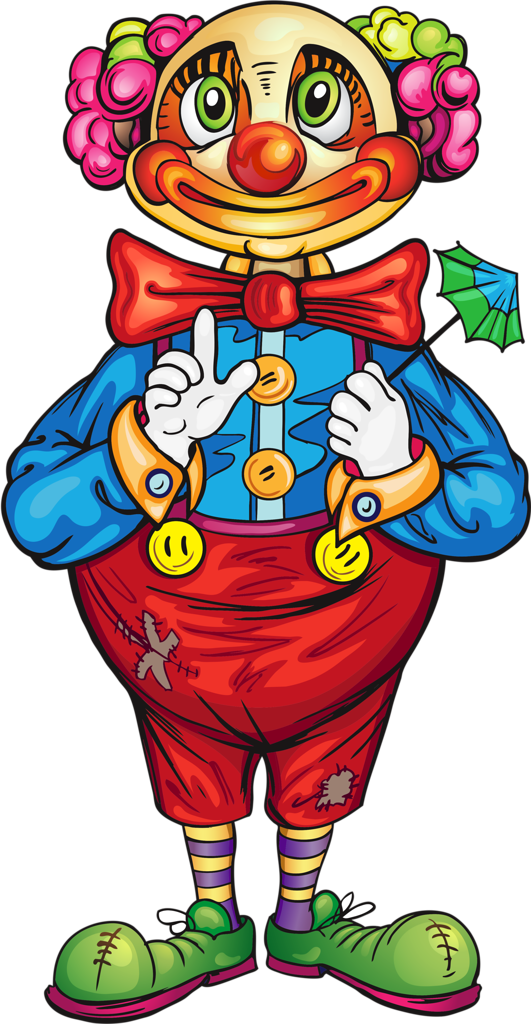 #macitler #modoko #masko #adana #design #designer #tasarım - Funny Clown Transparent (531x1024)