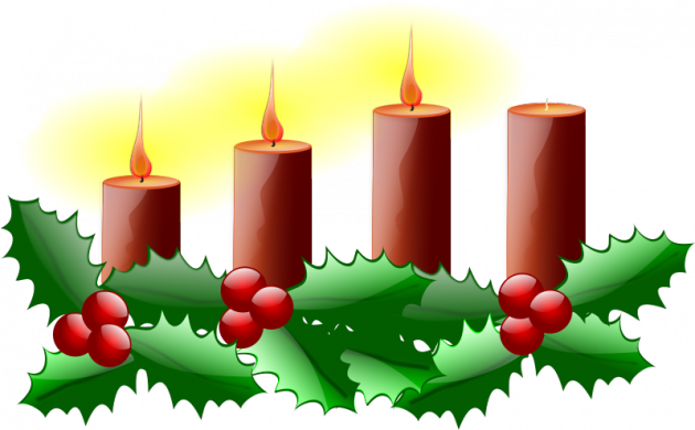 Candle Clipart Lent - Second Sunday Of Advent (630x390)