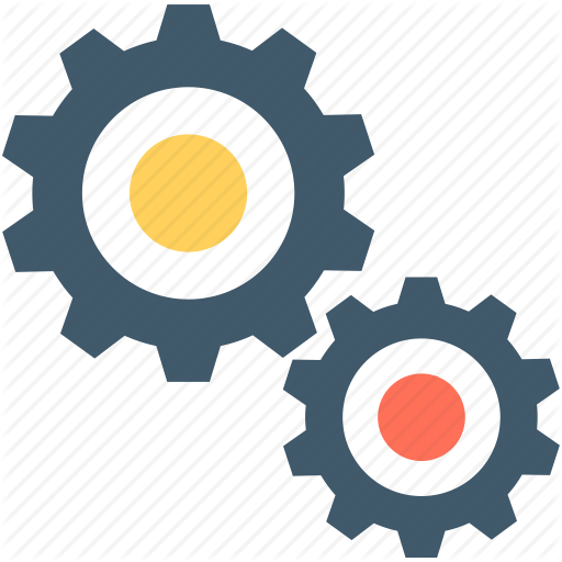 Setting Clipart Gear Wheel - Icone It Engrenage (512x512)