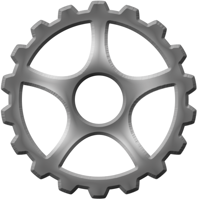 Steampunk Gears And Cogs Clip Art - Yamaha R1 Rims 2008 (900x900)