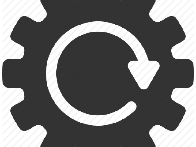 Setting Clipart Gear Wheel - Rotation Gear Icon (640x480)