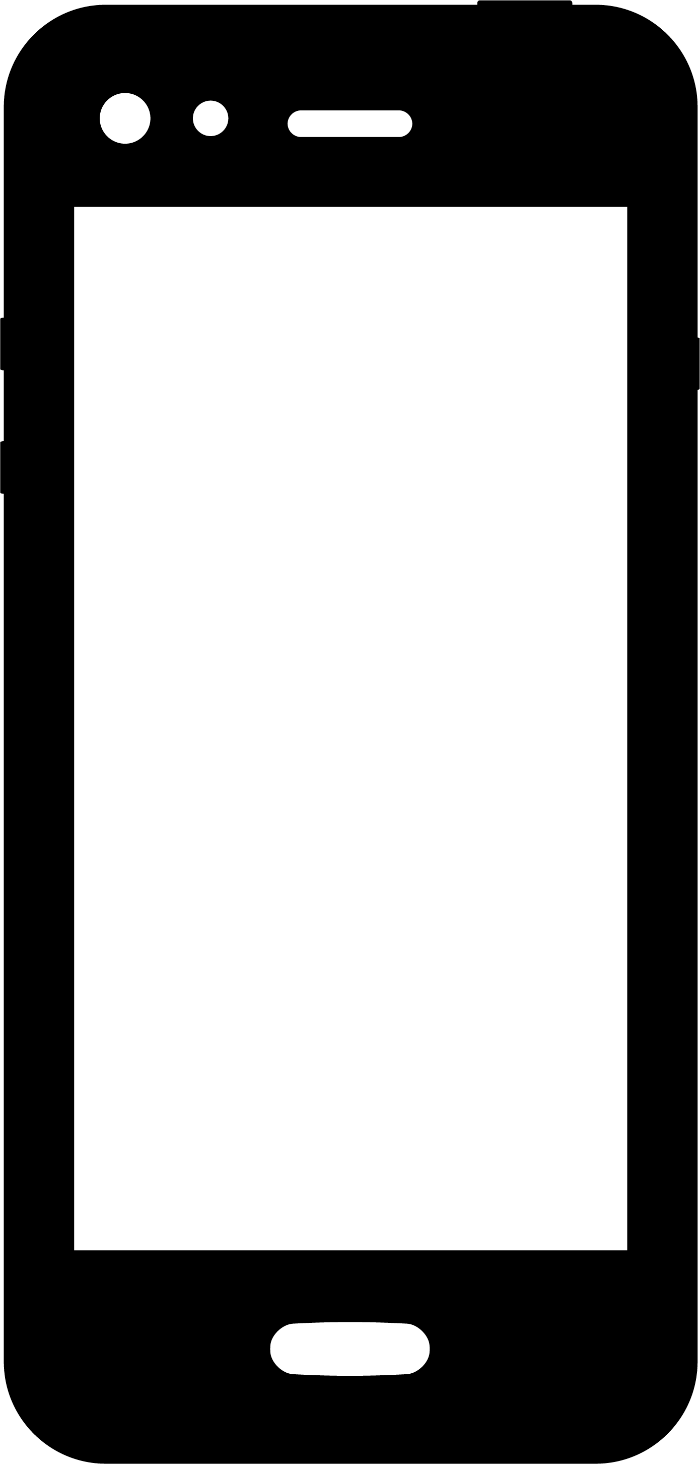 Cellphone - - Mobile Screen Vector (1390x2904)