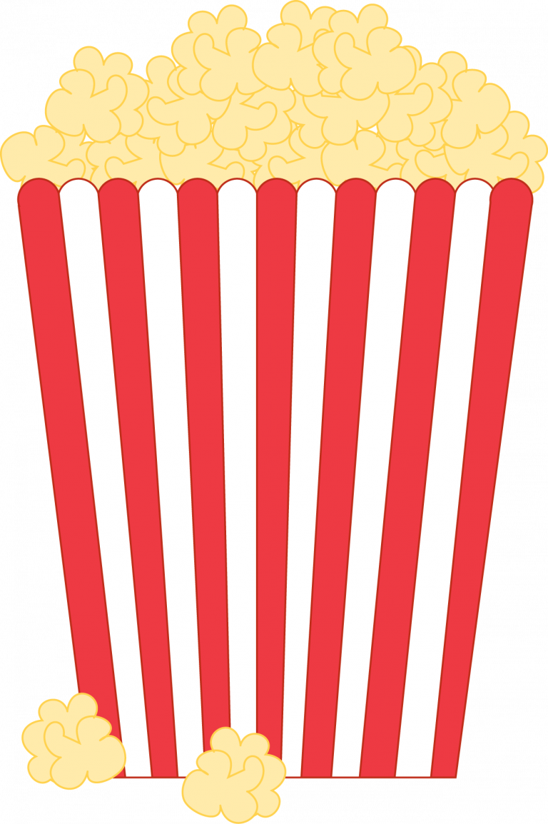 Download Popcorn Clip Art - Clipart Carnival (768x1155)