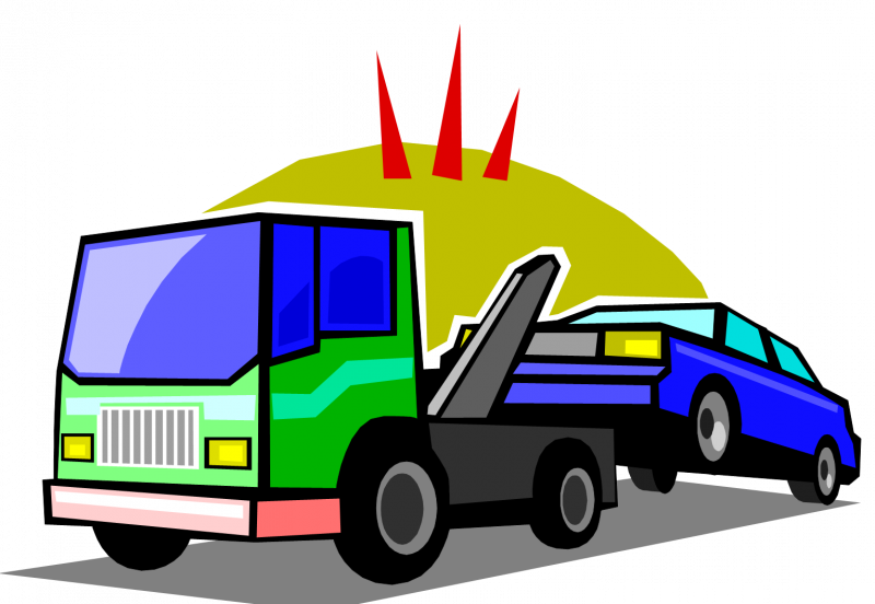 Free Junk Car Cliparts, Download Free Clip Art, Free - Tow Truck (800x552)