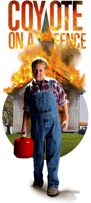 2014 01 Coyote On A Fence Logo - Poster (300x667)