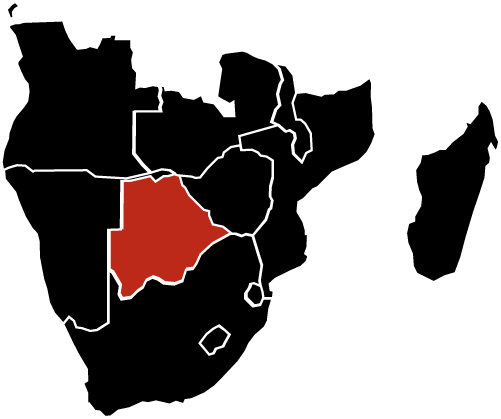 Botswana - Spanish Speaking Countries In Africa And Europe (501x419)