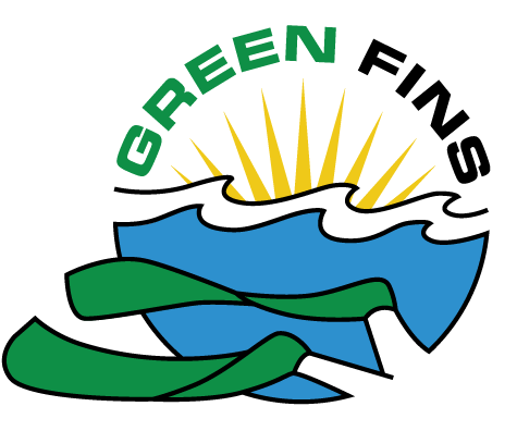 Facebook Instagram Twitter - Green Fins Logo (522x521)