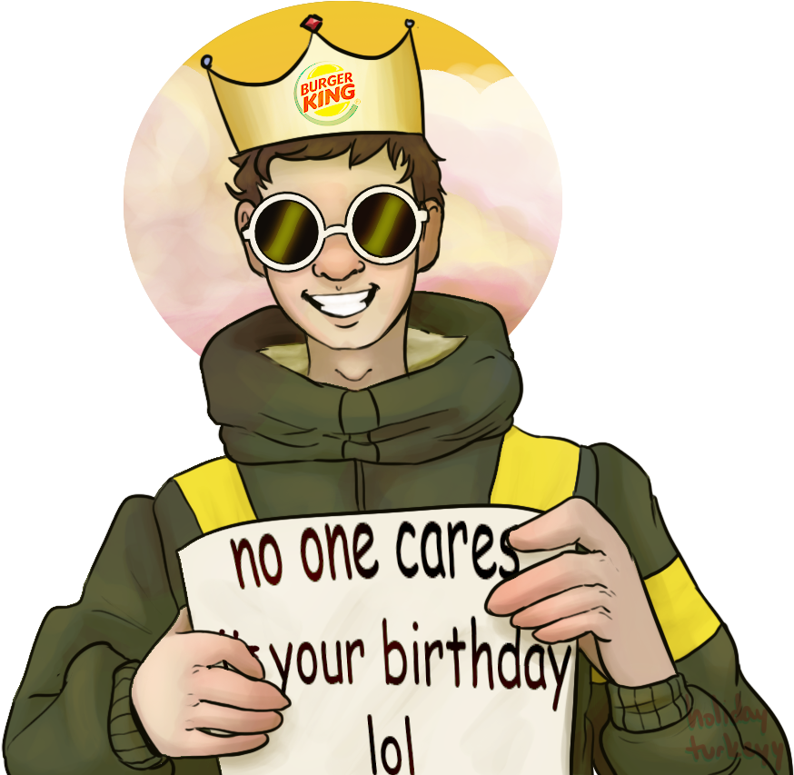No One Cares Its Your Birthday Tyler By Holidayturkeyy - Happy Birthday Devil (1000x1000)