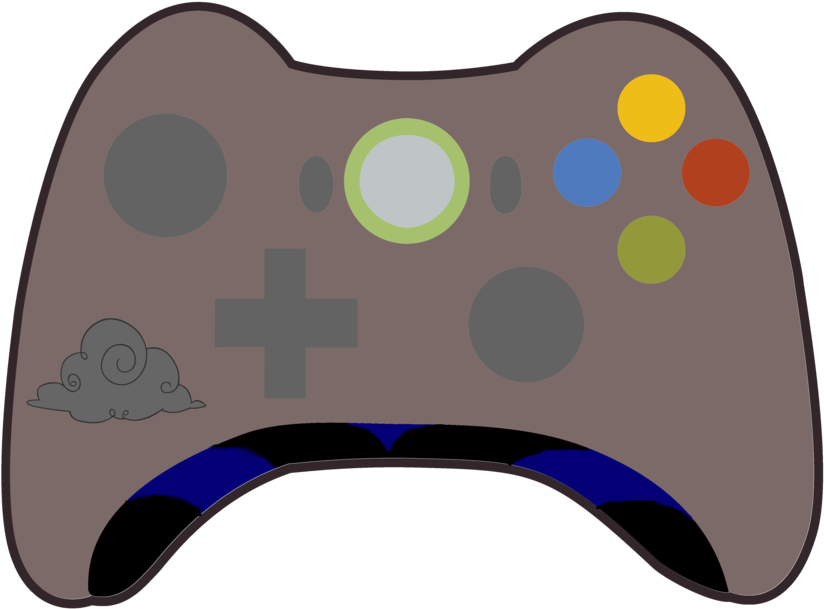 Xbox 360 Controller Clip Art - Game Controller (900x720)