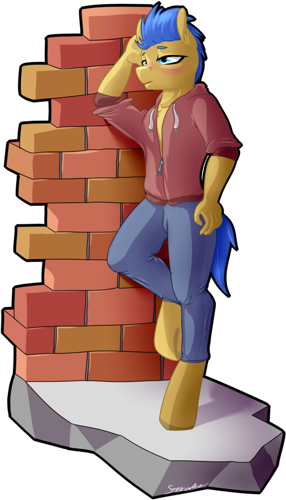 Absurd Res, Against Wall, Anthro, Artist - Cartoon (760x1024)