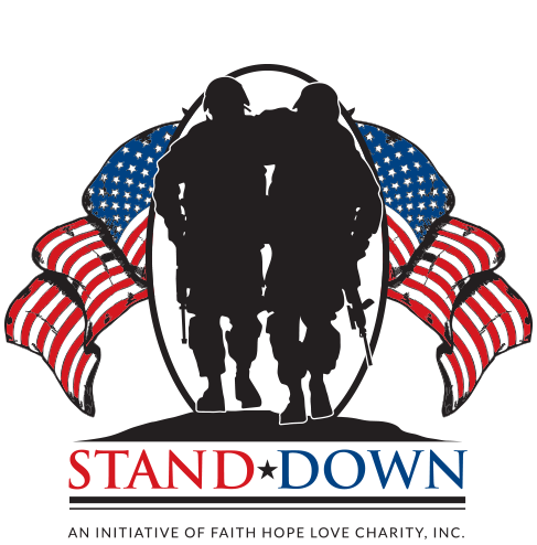 Stand Down Logo White Background - Stand Down Logo (487x494)