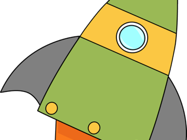 Seo Clipart Nasa Rocket - Cartoon (640x480)