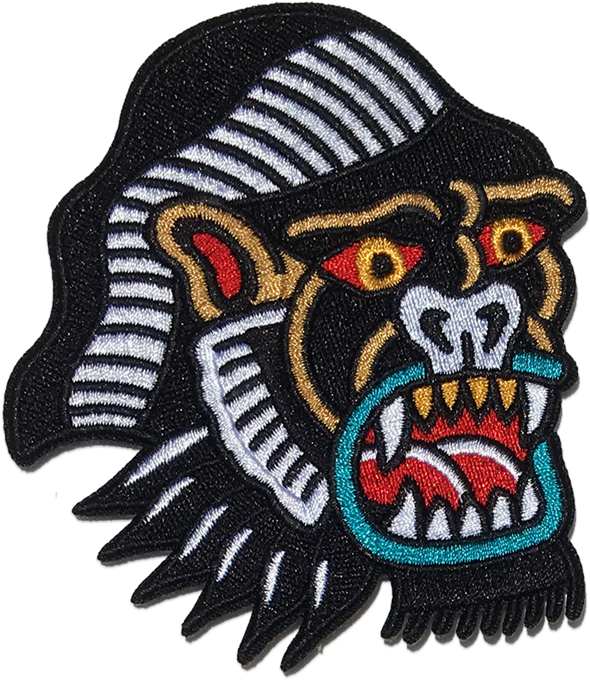 'lindauer Gorilla' Patch Few And Far Collective - Gorilla Patch (992x1024)