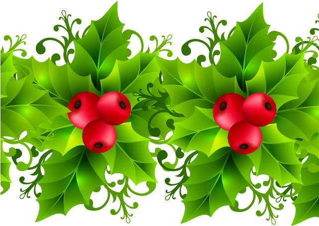 Christmas Clipart Garland - Christmas Clip Art Png (640x480)