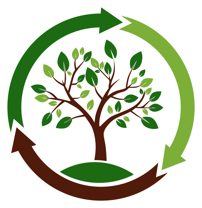 Proper Waste Disposal Background Png Clipart 1 Stop - Recycling (700x721)