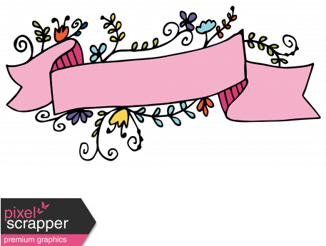 Unicorn Tea Party Print Kit - Transparent Pixel Scrapper Color Banner Clipart (456x456)