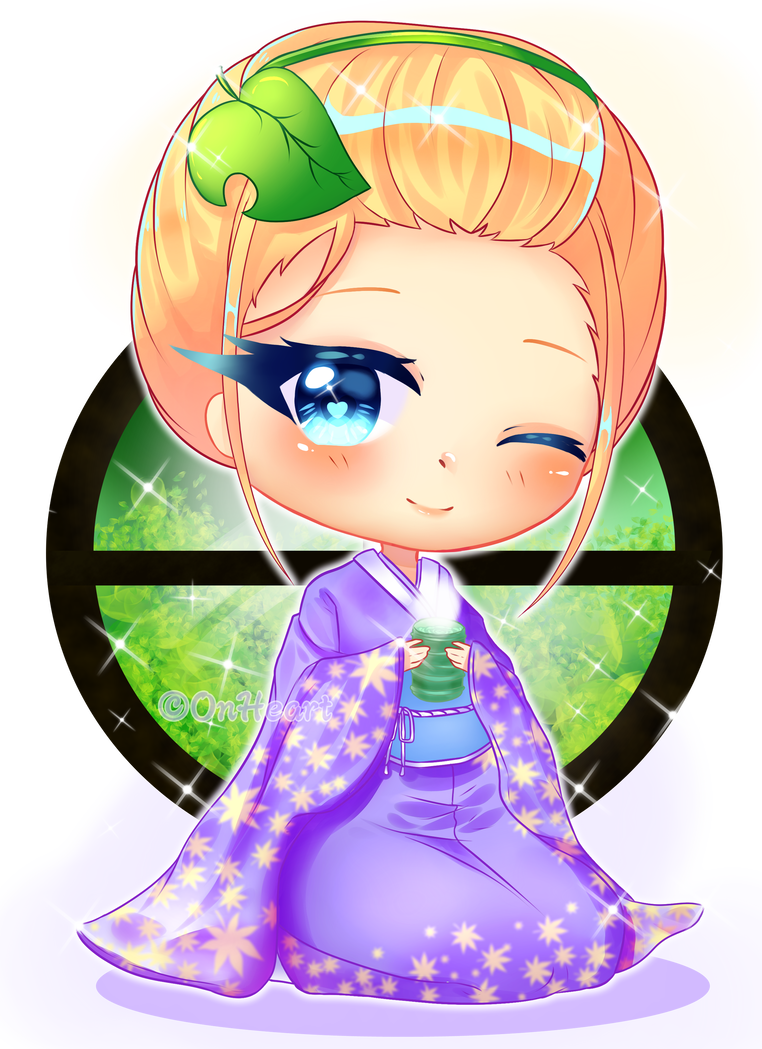 Tea Time By X One Heart X - Illustration (762x1049)